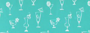 Federal Turquoise 219 by Norbar Designer Fabric SUNTASTIC 100% POLYPROPYLENE TURKEY 15 3/4"V 14"H 56 - Swanky Fabrics -