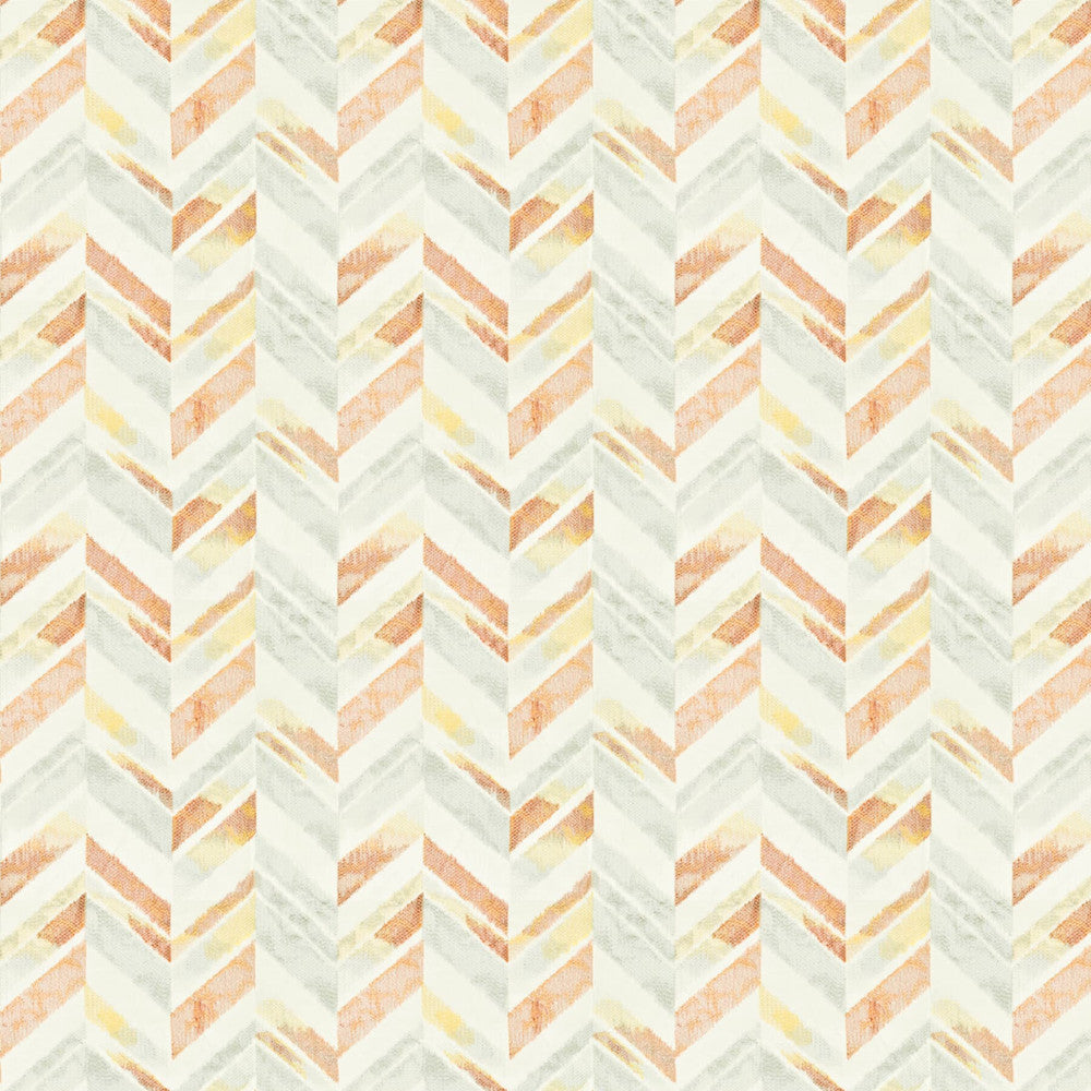 Fernbrook 1 Clay by Stout Designer Fabric COMFORTABLE LIVING BLUSH/GINGER 60%POL 40%COT %BEMB INDIA Horizontal: 16.875 and Vertical: 15 51 in - Swanky Fabrics -