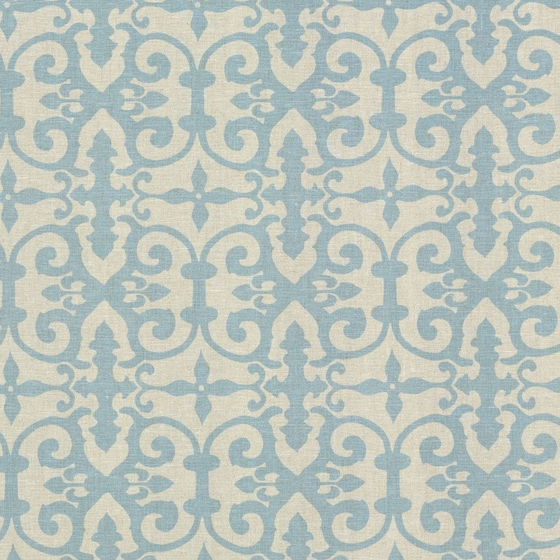 Ferne Park Blue Fern001 by Schumacher Fabric VEERE GRENNEY I See Sample UNITED KINGDOM MEDIUM DUTY </p><p>Repeat: Horizontal: 8" (20CM) and Vertical: 8" (20CM) 47" (119CM) - Fabric Carolina -