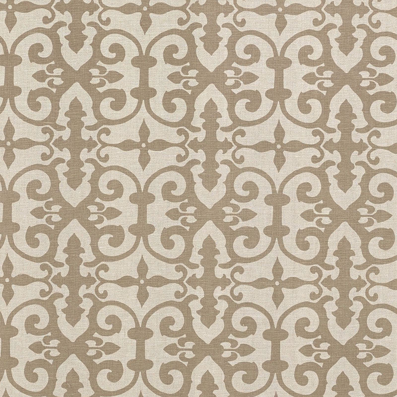 Ferne Park Brown FERN002 by Schumacher Designer Fabric VEERE GRENNEY I LINEN 100% UNITED KINGDOM MARTINDALE 18,000 </p><p>Repeat: Horizontal: 8" (20CM) and Vertical: 8" (20CM) 47 - Swanky Fabrics -