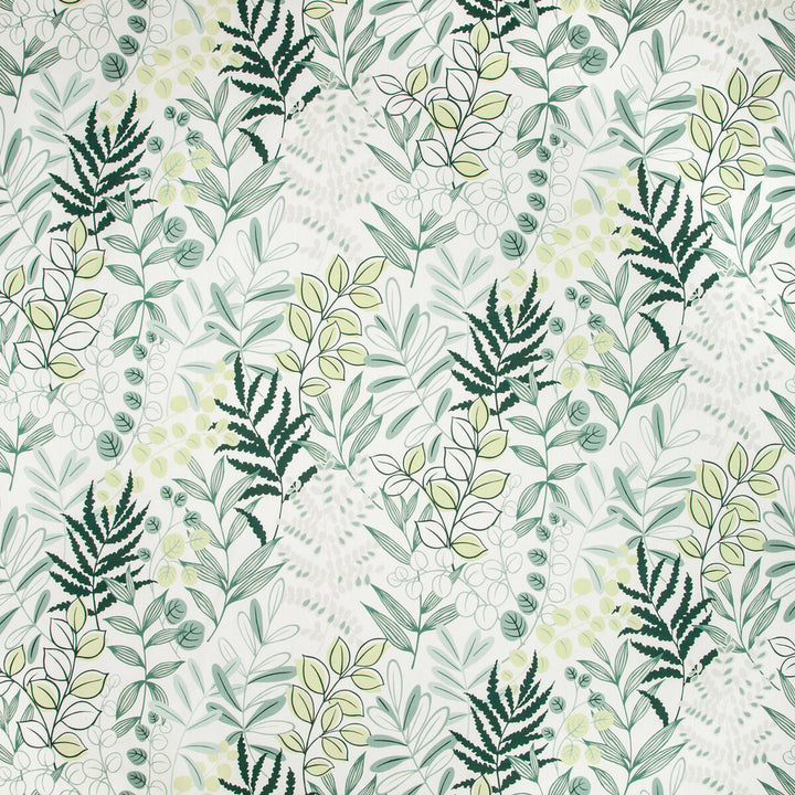 Ferngarden Teal by Kravet Basics Fabric BERMUDA COTTON - 100% India Horizontal: and Vertical: 25.25 54 - Fabric Carolina -