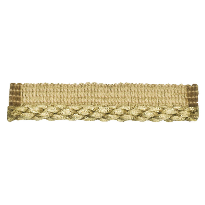 Fess 5 Chamois by Stout Trim MOONDUST TRIM 58%SVI 32%LIN 10%MTL ITALY Horizontal: 0 and Vertical: 0 0.38 in - Fabric Carolina -