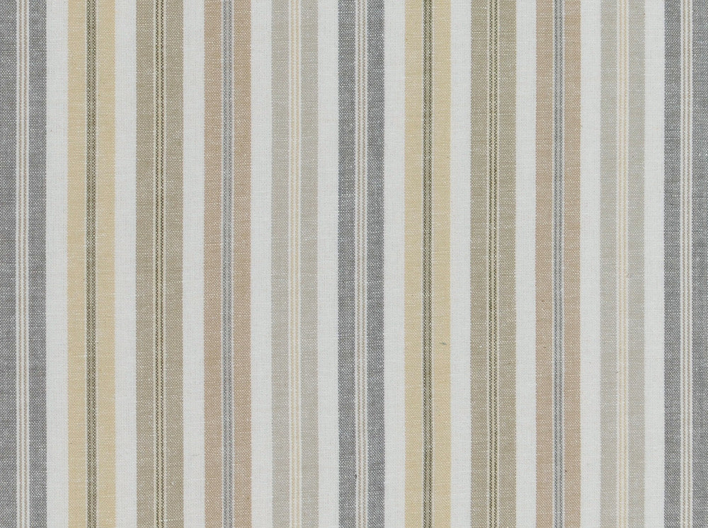 Festivus Stripe Travertine 145 by Covington Fabric 85% COTTON 15% LINEN INA 10000 Horizontal: 7 and Vertical: 0 54 - Fabric Carolina -
