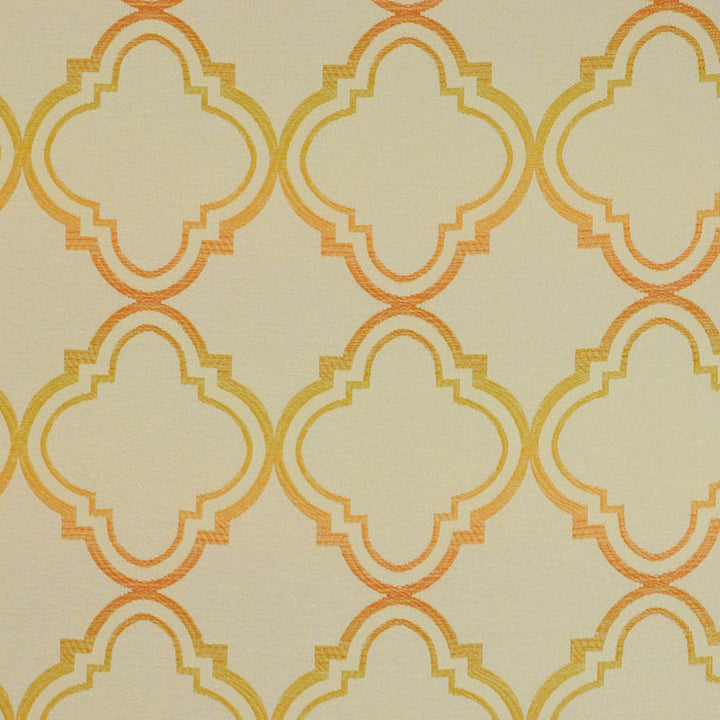 Fret # 83 Orange by Maxwell Fabric 60% RAYON 40% POLYESTER USA </p><p>Repeat: Horizontal: H-4.5 and Vertical: V-5.1 54" - Fabric Carolina -