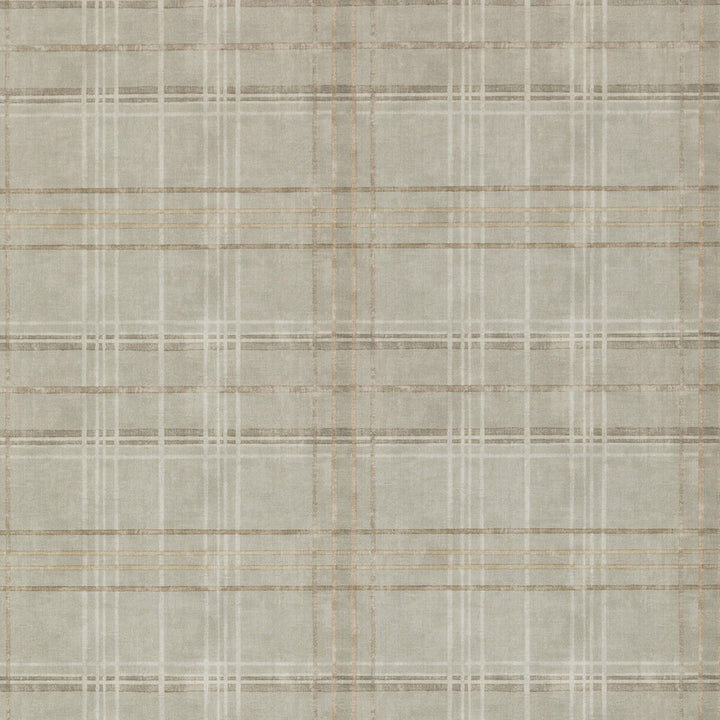 Shetland Plaid Woodsmoke by Mulberry Wallcovering MODERN COUNTRY PAPER - 100% United Kingdom Horizontal: 26.989 and Vertical: 12.608 26.989 - Fabric Carolina -