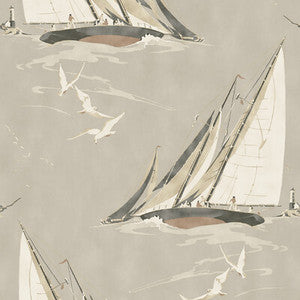Round The Island Antique by Mulberry Wallcovering