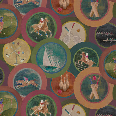 FG095.H113.0 by Mulberry Wallcovering Mulberry Wallcovering FG095.H113.0Wallcovering ICONS WALLPAPERS NON WOVEN - 100% United Kingdom </p><p>Repeat: H: , V: 19.7 27.58 - Fabric Carolina -
