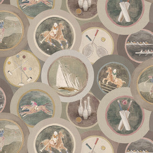 Sporting Life Antique by Mulberry Wallcovering