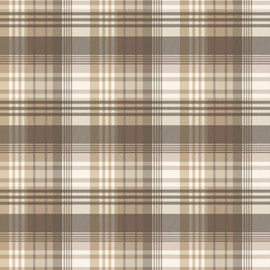 Mulberry Ancient Tartan Woodsmoke by Mulberry Wallcovering