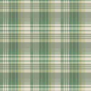 Mulberry Ancient Tartan Emerald by Mulberry Wallcovering