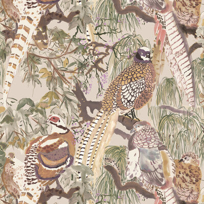 FG101.J52.0 by Mulberry Wallcovering Mulberry Wallcovering FG101.J52.0Wallcovering ICONS WALLPAPERS NON WOVEN - 100% United Kingdom </p><p>Repeat: H: , V: 23.64 27.58 - Fabric Carolina -