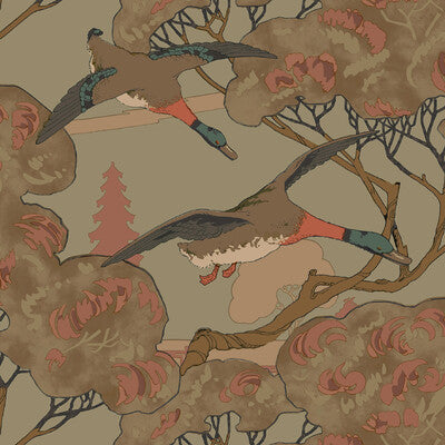 FG102.S108.0 by Mulberry Wallcovering Mulberry Wallcovering FG102.S108.0Wallcovering ICONS WALLPAPERS NON WOVEN - 100% United Kingdom </p><p>Repeat: H: , V: 26.398 27.58 - Fabric Carolina -