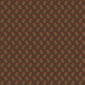 Mulberry Sprig Espresso FG113.K74.0 by Mulberry Wallcovering