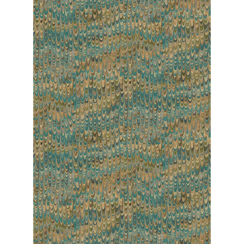 Teal By Mulberry Wallcovering