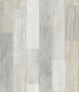 Bleached Pallet Board White Wallpaper by Inspired by Color