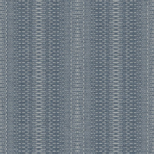 Market Stripe Navy Wallpaper by York Wallcoverings