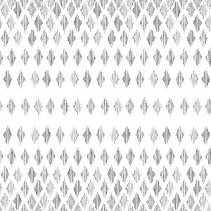 Diamond Ombre Black & White Wallpaper by York Wallcoverings