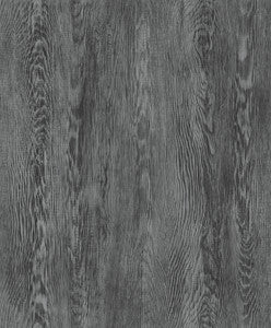 Quarter Sawn Wood Black Wallpaper by York Wallcoverings
