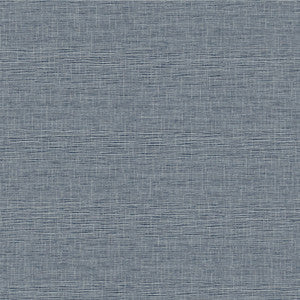 Silk Linen Weave Navy Wallpaper by York Wallcoverings