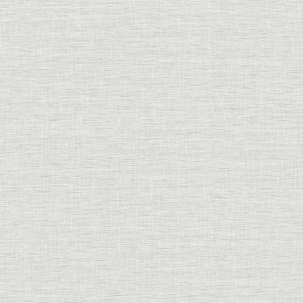 Silk Linen Weave Grey Wallpaper by Inspired by Color Black & White, III Covers about 56.4 square feet 20.5-in by 33-ft long roll Unpasted 20.5 - Fabric Carolina -