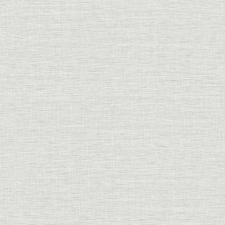 Silk Linen Weave Grey Wallpaper by Inspired by Color Black & White, III Covers about 56.4 square feet 20.5-in by 33-ft long roll Unpasted 20.5 - Fabric Carolina -