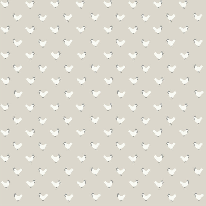 Roost Beige Wallpaper by York Wallcoverings Simply Farmhouse Covers about 56.4 square feet 20.5-in by 33-ft long roll Unpasted 20.5 - Fabric Carolina -