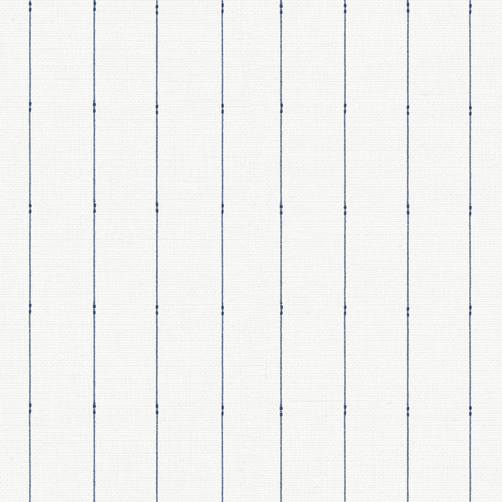 In Stitches Stripe Navy & Cream Wallpaper by York Wallcoverings Simply Farmhouse Covers about 56.4 square feet 20.5-in by 33-ft long roll Unpasted 0 - Fabric Carolina -