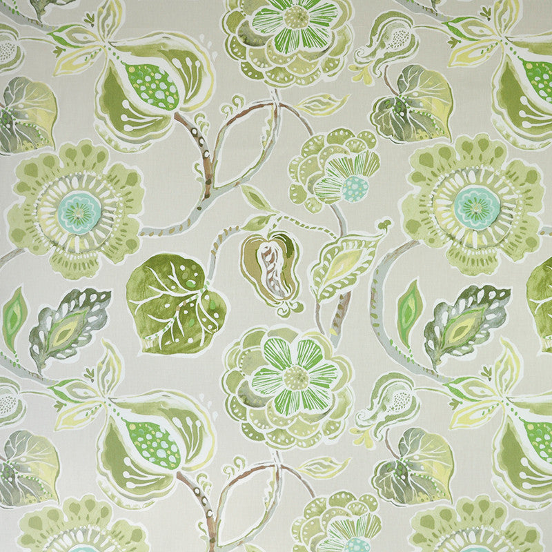 Flora # 629 Willow by Maxwell Fabric COLOR WAVES-CAYMAN 100% COTTON GREAT BRITAIN </p><p>Repeat: Horizontal: H-26.8 and Vertical: V-25.2 54" - Fabric Carolina -