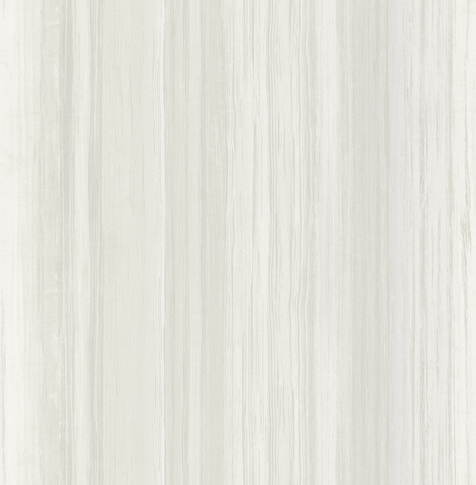 Stripe Metallic Pearl and Light Grey by Seabrook Wallpaper French Impressionist United States 56.12 20.87" 20.5" - Fabric Carolina -