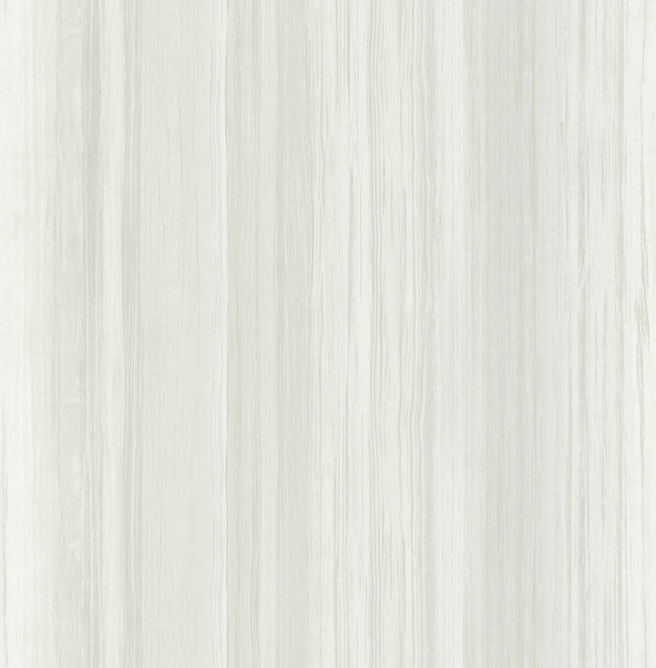 Stripe Metallic Pearl and Light Grey by Seabrook Wallpaper French Impressionist United States 56.12 20.87" 20.5" - Fabric Carolina -