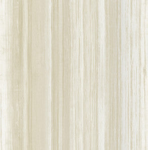 Stripe Metallic Ivory and Sand by Seabrook Wallpaper