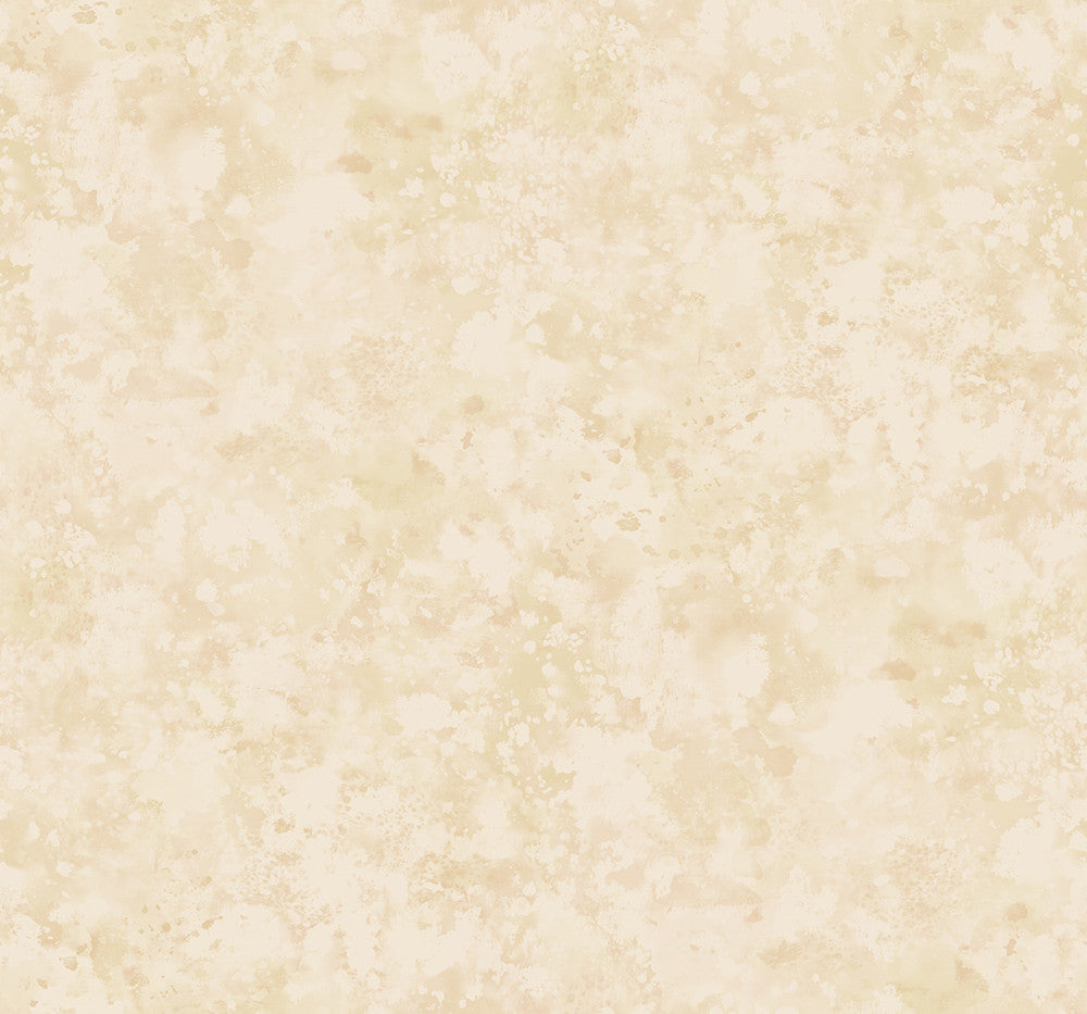 Waterdrop Floral Metallic Champagne and Orange by Seabrook Wallpaper French Impressionist United States 60.55 24" 27" - Fabric Carolina -