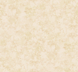 Waterdrop Floral Metallic Champagne and Orange by Seabrook Wallpaper