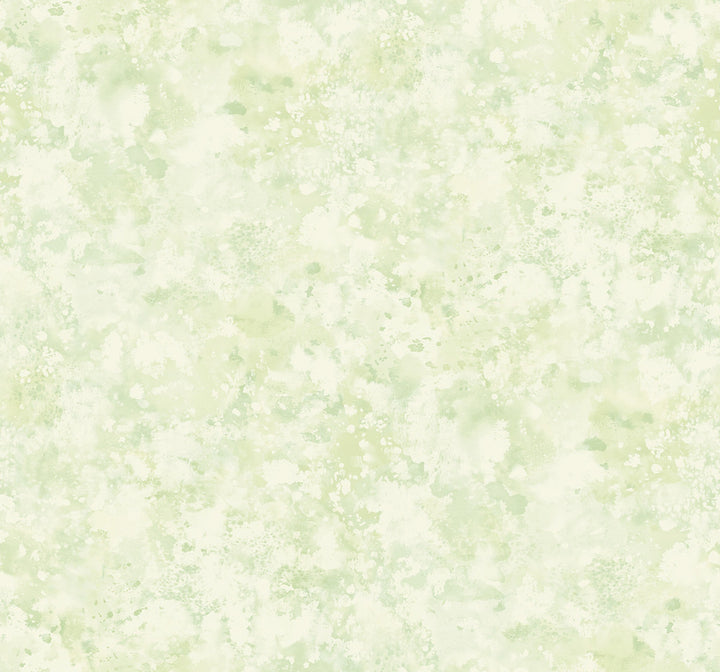 Waterdrop Floral Metallic Lime by Seabrook Wallpaper French Impressionist United States 60.55 24" 27" - Fabric Carolina -