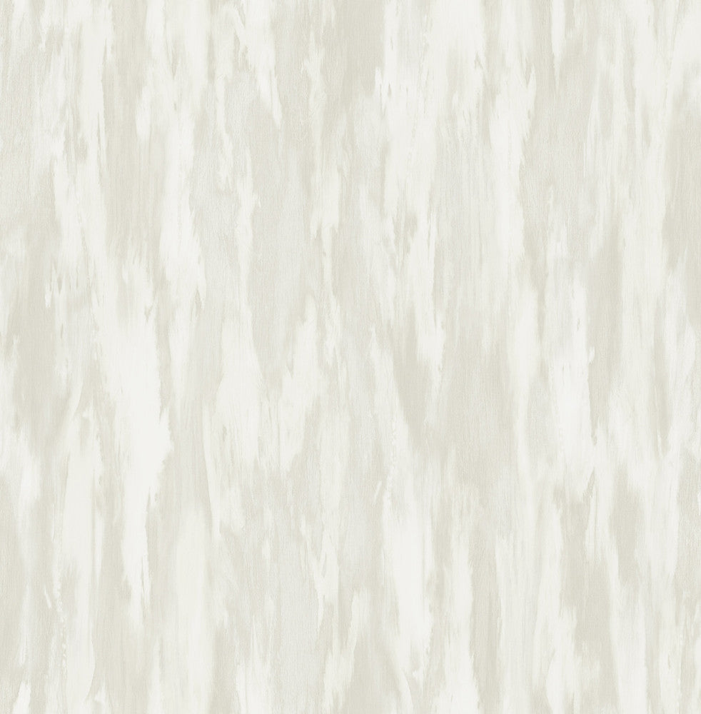 Stria Metallic Pearl and Off-White by Seabrook Wallpaper French Impressionist United States 56.12 20.87" 20.5" - Fabric Carolina -