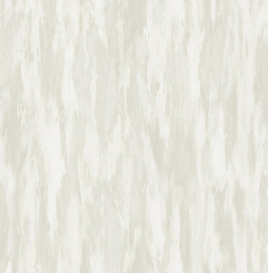 Stria Metallic Pearl and Off-White by Seabrook Wallpaper