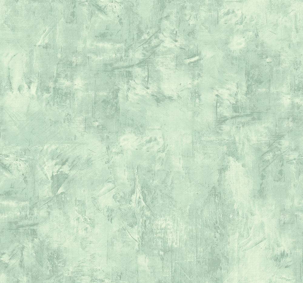 Vinyl Faux Mint by Seabrook Wallpaper French Impressionist United States 60.55 25.2" 27" - Fabric Carolina -