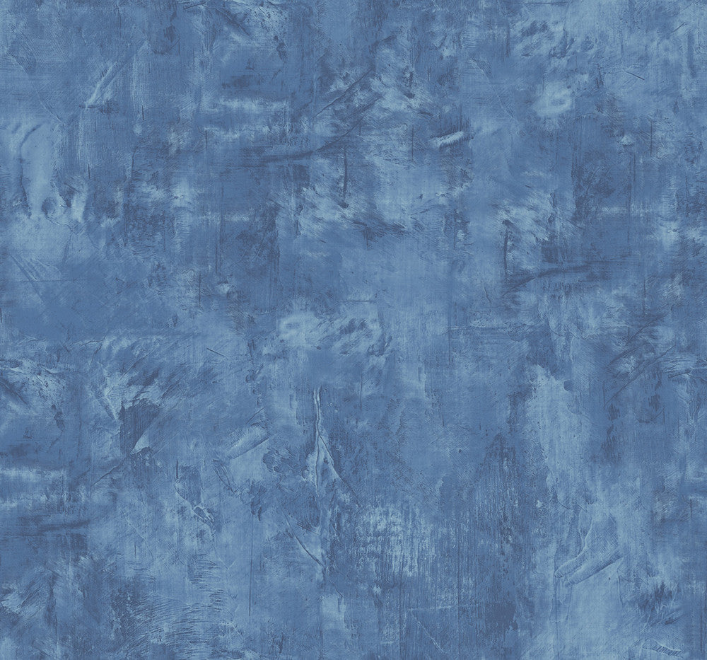 Vinyl Faux Denim Blue by Seabrook Wallpaper French Impressionist United States 60.55 25.2" 27" - Fabric Carolina -