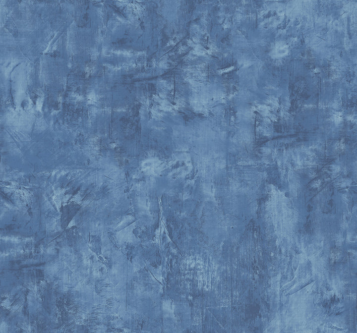 Vinyl Faux Denim Blue by Seabrook Wallpaper French Impressionist United States 60.55 25.2" 27" - Fabric Carolina -