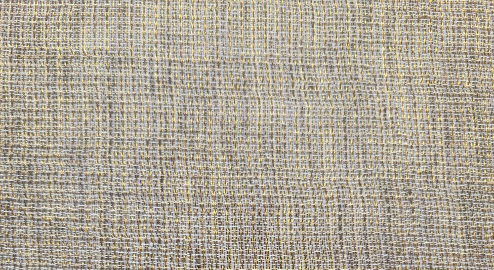 Fierce Gold Ore by Norbar Fabric SHEER MADNESS 100% POLYESTER 118 - Fabric Carolina -