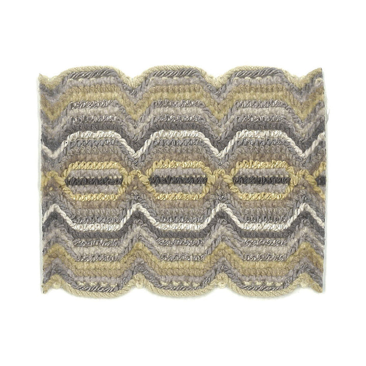 Fiesta 1 Jute by Stout Designer Trim NEW WORLD TRIM VOLUME II 91%SVI 9%NYL CHINA Horizontal: 1 and Vertical: 0 2.88 in - Swanky Fabrics -