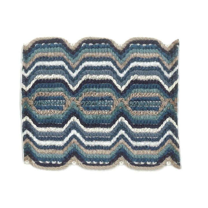 Fiesta 2 Ocean by Stout Trim Stout Trim Fiesta 2 OceanTrim NEW WORLD TRIM VOLUME II CHINA </p><p>Repeat: H: 1.000, V: 0.000 2.88 in - Fabric Carolina -