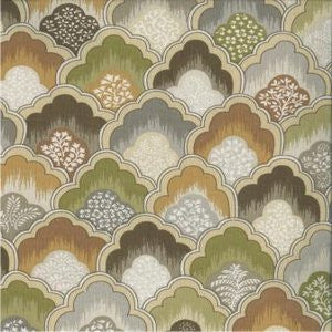 Fiora Amber 003 by Norbar Fabric Color/BROWN-TAN 100% COTTON USA 15,000 WYZENBEEK V-12.625" H-13.50" 54" - Fabric Carolina -