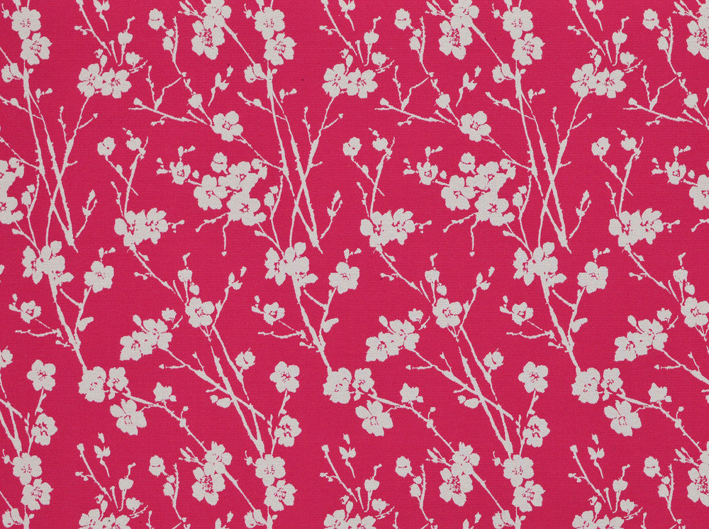 Fiore 722 Fuchsia by Covington Fabric 60% COTTON, 40% POLYESTER Turkey 100000 Horizontal: 14 and Vertical: 24.5 56 - Fabric Carolina -