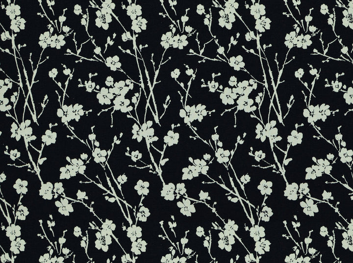 Fiore 99 Onyx by Covington Fabric 60% COTTON, 40% POLYESTER Turkey 100000 Horizontal: 14 and Vertical: 24.5 56 - Fabric Carolina -