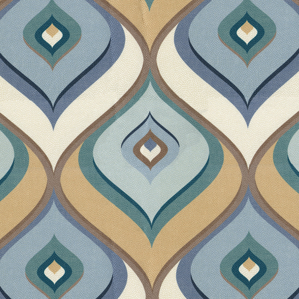 Firenze 306 Caspian by ABBEYSHEA Fabric 100% Polyester CN 15,000 Double Rubs (Wyzenbeek) </p><p>Repeat: Horizontal: 13.5 in. (34.29 cm) up the roll and Vertical: 16.3 in. (41.6 cm) across the roll 56 in. (142 cm) - Fabric Carolina -