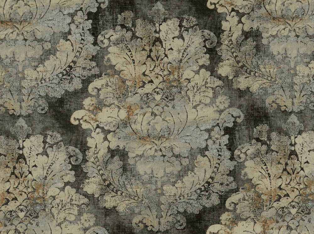Firenza Cindersmoke 949 by Covington Fabric our website for purchase 55% Linen/45% Viscose Korea 12000 Horizontal: 13.5" and Vertical: 24" 55" - Fabric Carolina -