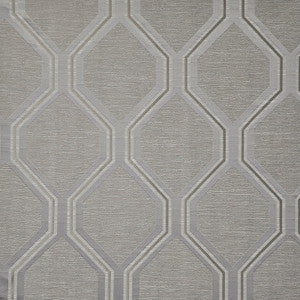 Freehold # 423 Silver by Maxwell Fabric