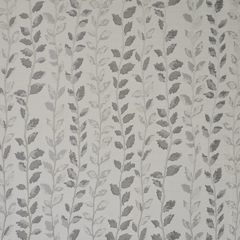 Fine Vine # 434 Platinum by Maxwell Fabric COLOR THEORY-VOL.II ROCKSTAR 71% POLYESTER 29% COTTON INDIA </p><p>Repeat: Horizontal: H-18.5 and Vertical: V-11.5 55.7" - Fabric Carolina -