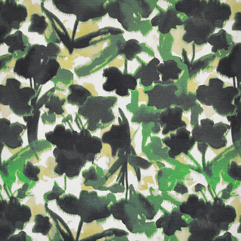 Floral Frenzy # 201 Forest by Maxwell Fabric COLOR THEORY-VOL.II MALLARD 100% POLYESTER SPAIN </p><p>Repeat: Horizontal: and Vertical: V&H-13.75 55" - Fabric Carolina -
